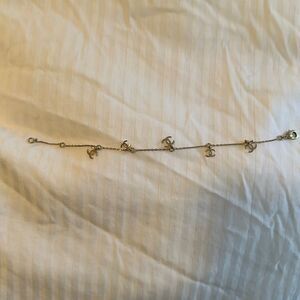 Chanel 7” Authentic Vintage Charm Bracelet